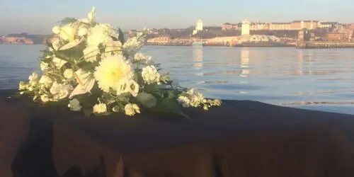 Sea burial