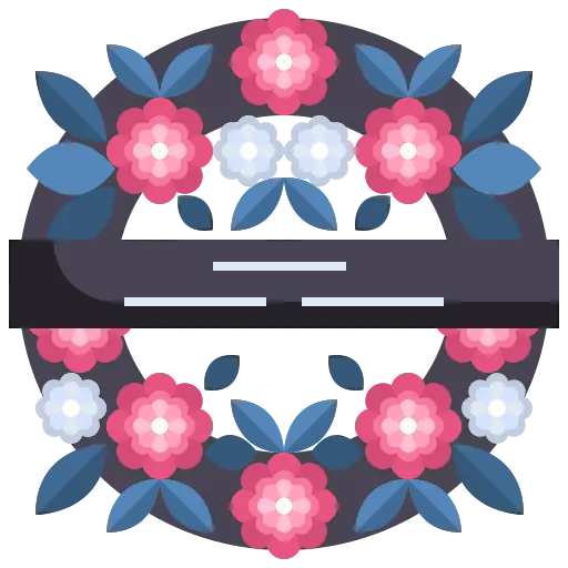 Funeral Flowers Icon